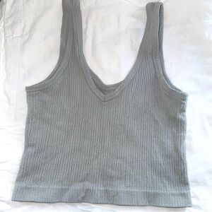Out From Under Drew Seamless Ribbed Cropped Tank Top